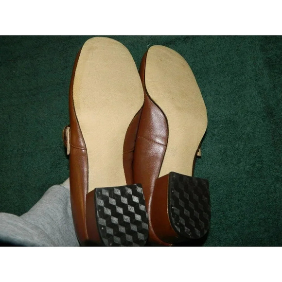 NIB ENNA JETTICKS RENA Brown Orthopedic Occupational Leather Heels Size 5 EE - Picture 8 of 10